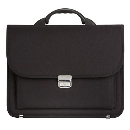 Aktovka REAbags 7416-T - čierna/nikel