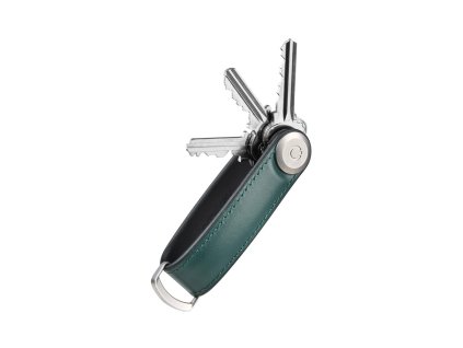 Orbitkey Klíčenka z prémiové nappa kůže 2.0 Hybrid Leather - Pine Green + Orbitkey Multitool náradie Zadarmo