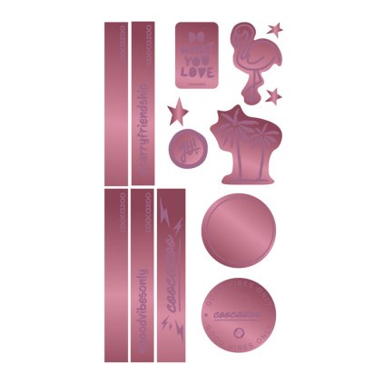 Reflexné nálepky StickyRicky coocazoo, Berry