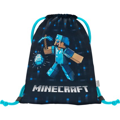 BAAGL vrecko Minecraft Blue Axe
