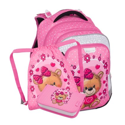 Bagmaster LUMI 24 H malý školský set pre prvákov – medvedík