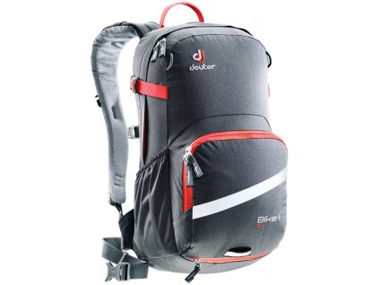Deuter Bike I 14 Graphite-papaya - Batoh + LED Svítilna