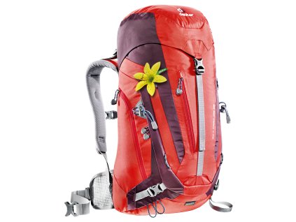 Deuter ACT Trail 28 SL fire-aubergine - Batoh + LED Svítilna