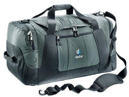 Deuter Relay 80 granite-black - Cestovná taška + LED Svítilna