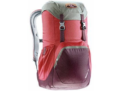 Deuter Walker 20 cranberry-aubergine - Batoh + LED Svítilna