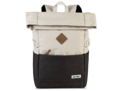 Bestway Batoh city roll-top - šedohnedá 19-25l