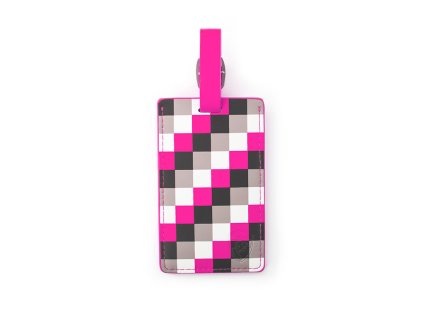 Heys_Luggage_Tag_Pink_Check