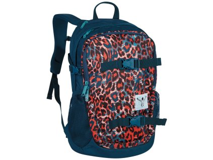 Chiemsee School backpack Mega flow blue + LED Svítilna