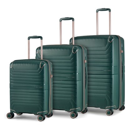 497611 rock sada cestovnich kufru astrid tr 0291 3 pp zelena