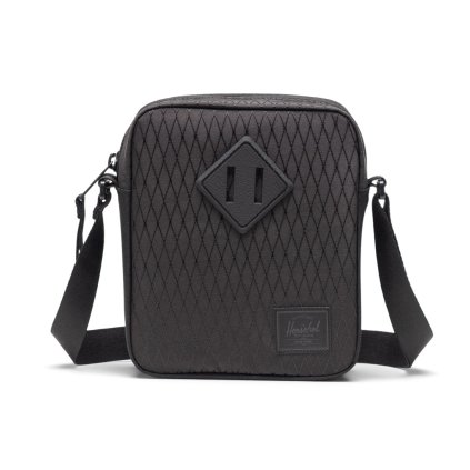 468403 herschel heritage crossbody black diamond black 2 5l
