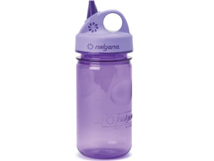 Nalgene Grip-n-Gulp Kids 350 ml Purple - láhev pro děti