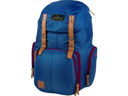 NITRO batoh WEEKENDER blue steel + LED Svítilna