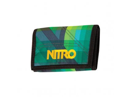 NITRO peněženka WALLET geo green, 878000-003