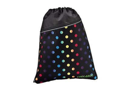 Sportovní pytel na záda CoocaZoo RocketPocket, Magic Polka Colorful