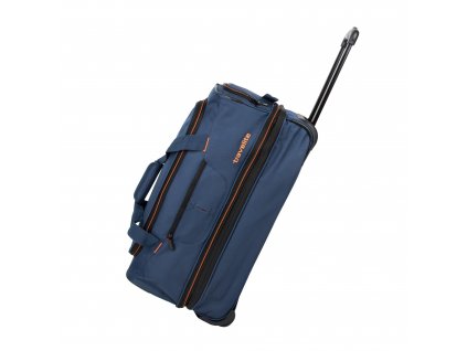 Travelite Basics Wheeled duffle S Navy/orange, TRAVELITE-96275-20