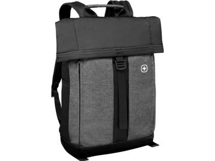 Wenger batoh Metro 16"/41cm Black + LED Svítilna