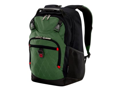 Wenger batoh Priam 16" Green + LED Svítilna