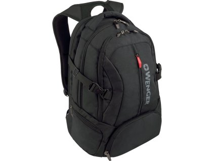 Wenger batoh Transit 16"/40 cm Black + LED Svítilna