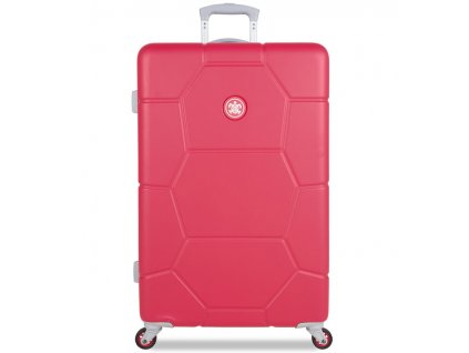 cestovný kufor SUITSUIT® TR-1247/3-L ABS Caretta Teaberry + LED Čelovka 3W