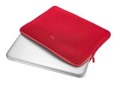 TRUST Primo Soft Sleeve for 15.6" laptops - red