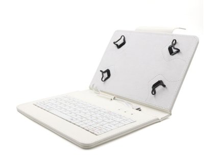 C-TECH pouzdro univer.s klav. 7"-7,85" bílé
