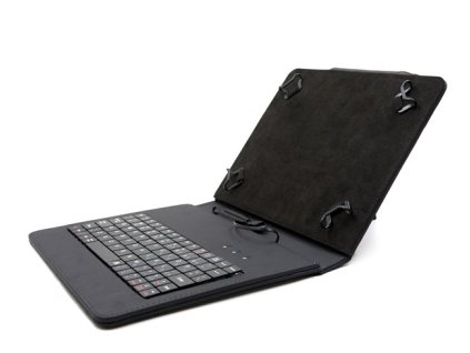 C-TECH pouzdro univer.s klav. 8" černé