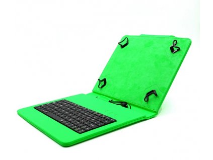 C-TECH pouzdro univer.s klav. 8" zelené