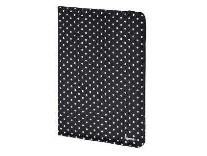 Hama Polka Dot pouzdro na tablet, do 25,6 cm (10,1"), černé, 135536