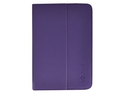 Solight univerzální pouzdro - desky z polyuretanu pro tablet nebo čtečku 7'', fialové