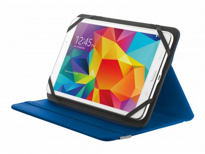 TRUST Primo Folio Case with Stand for 7-8" tablets - blue, CTA-217189070972