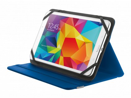 TRUST Primo Folio Case with Stand for 7-8" tablets - blue