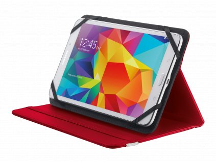 TRUST Primo Folio Case with Stand for 7-8" tablets - red