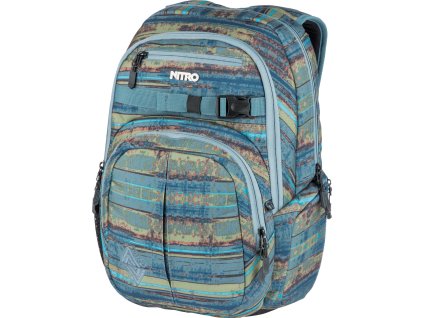NITRO batoh CHASE frequency blue + LED Čelovka 3W