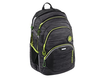 Školní batoh Coocazoo JobJobber2, Black Knit + 5% zľava po registrácii + LED svietidlo