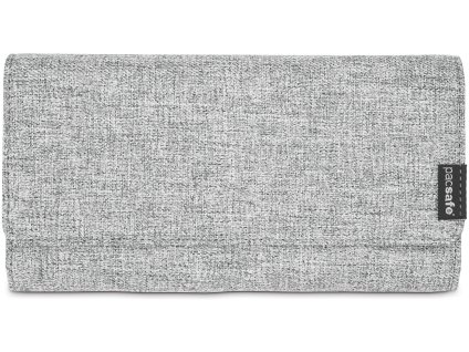 PACSAFE peneženka RFIDsafe LX200 tweed grey