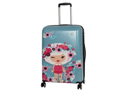 Travelite Lil' Ledy 4w M hardcase Grey/blue