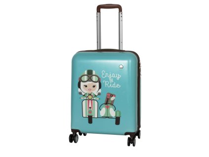 Travelite Lil' Ledy 4w S hardcase Turquoise