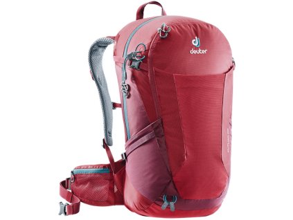 Deuter Futura 28 cranberry-maron + LED svítilna