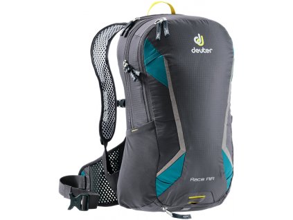 Deuter Race Air Graphite-petrol + LED svítilna