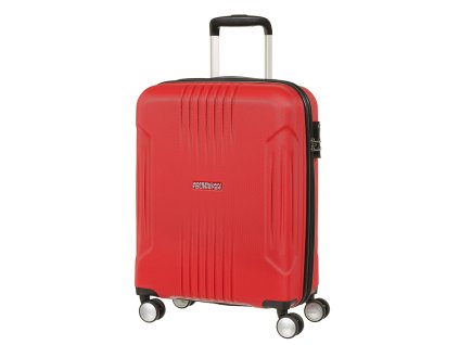 145384 american tourister tracklite spinner 55 s flame red
