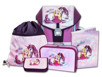 99288 skolni aktovkovy set ergo one pegas 5 dilny
