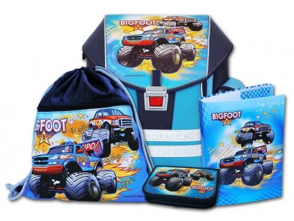 99234 skolni aktovkovy set ergo one bigfoot 4 dilny