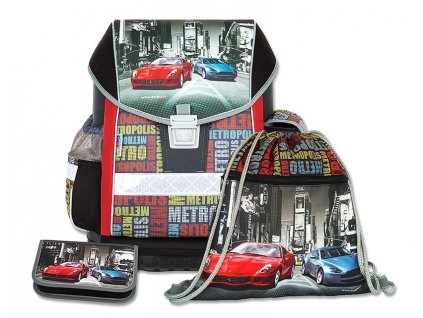 99270 skolni aktovkovy set ergo one metropolis 3 dilny