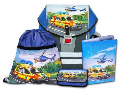 99321 skolni aktovkovy set ergo one zachranari 4 dilny