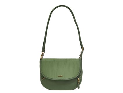 150707 pacsafe taska stylesafe crossbody kombu green