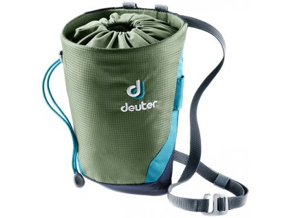 Deuter Gravity Chalk Bag II L Khaki-navy, 3391319-2325
