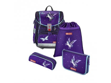 Školní aktovka TOUCH2 pro prvňáčky - 4-dílný set, Step by Step Pegas, certifikát AGR, 138928