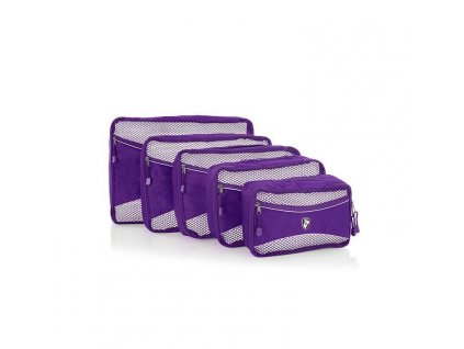 Heys Eco Packing Cube 5pc Set II Purple, HEYS-30109-0014-00