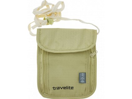 Travelite Neck pouch RFID Beige