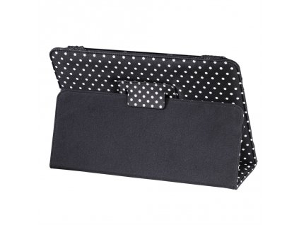 Hama Polka Dot pouzdro na tablet, do 20,3 cm (8"), černé, 135533